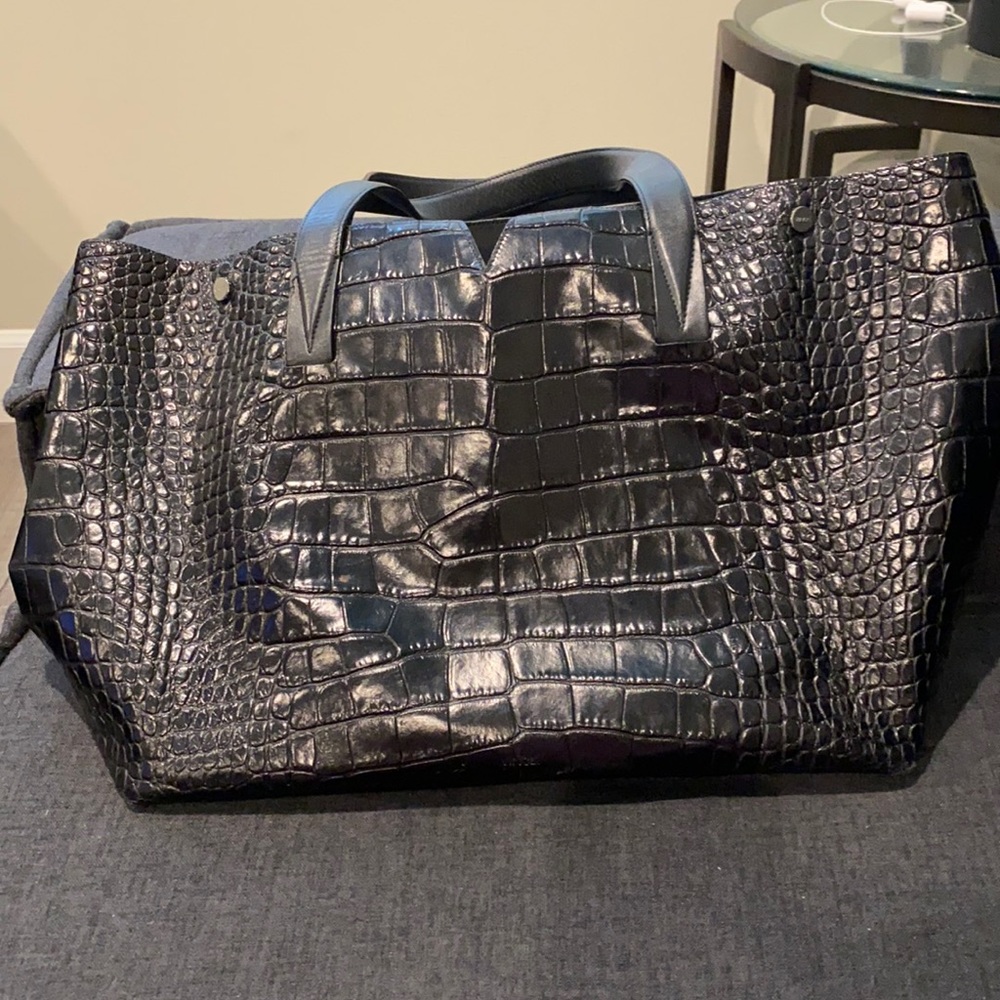 Vince Croc Embossed Tote bag